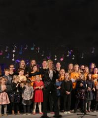 DOBRODELNI KONCERT ŽELJAM NAPROTI  OŠ RAKEK 41 n FOTO LJUBO VUKELIČ